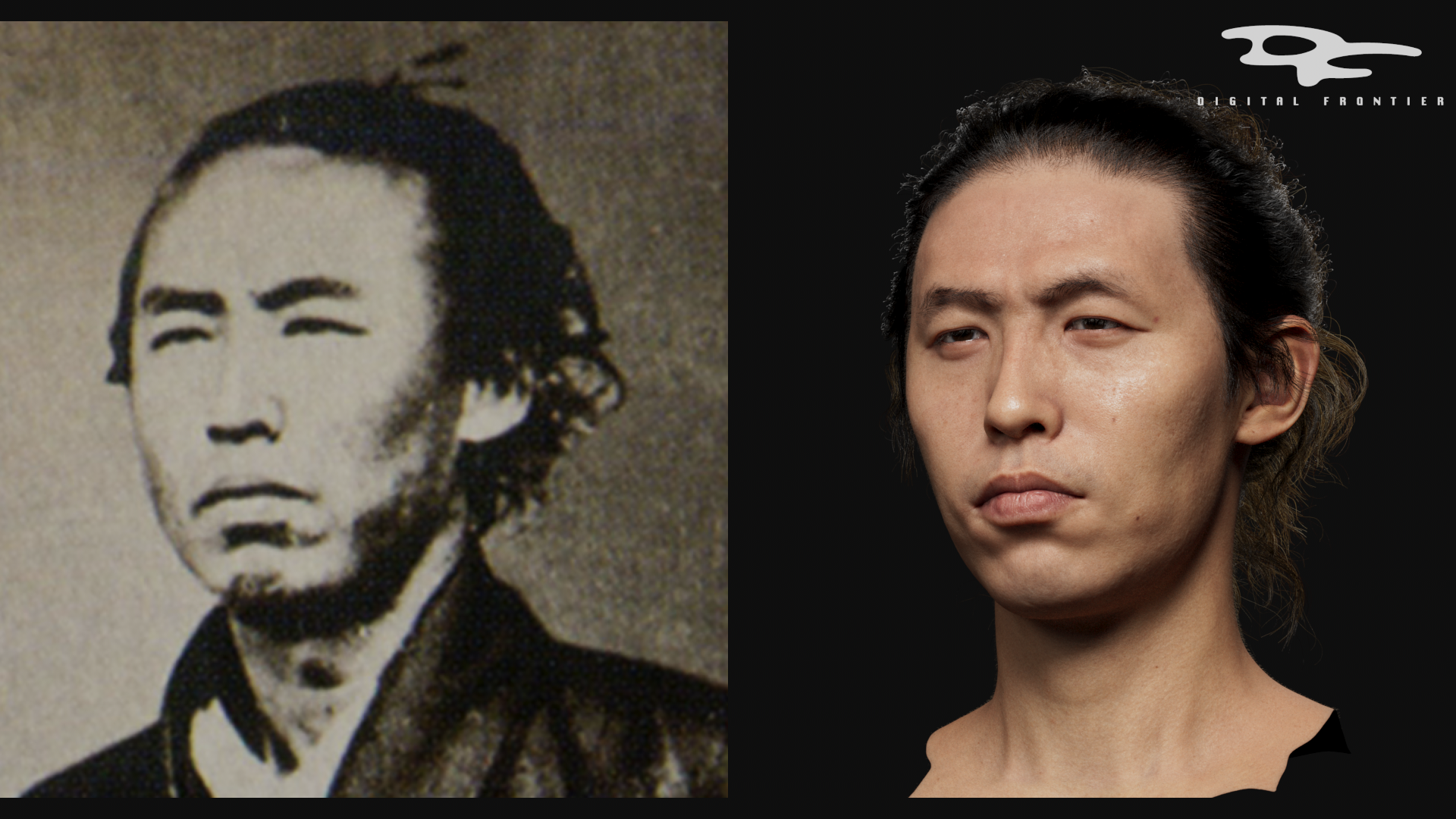 「リアル龍馬」 ビジュアルをご紹介<br>ＡＩとＣＧで坂本龍馬を再現し「Ｙａｋｕｌｔ（ヤクルト）１０００」新テレビＣМに起用